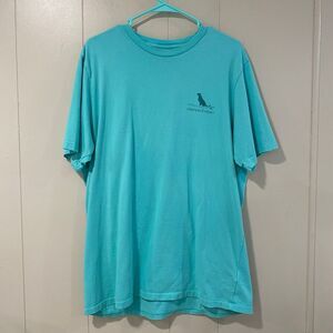 Vineyard Vines Men’s T-Shirt Large – Teal Whale Logo Short Sleeve Tee